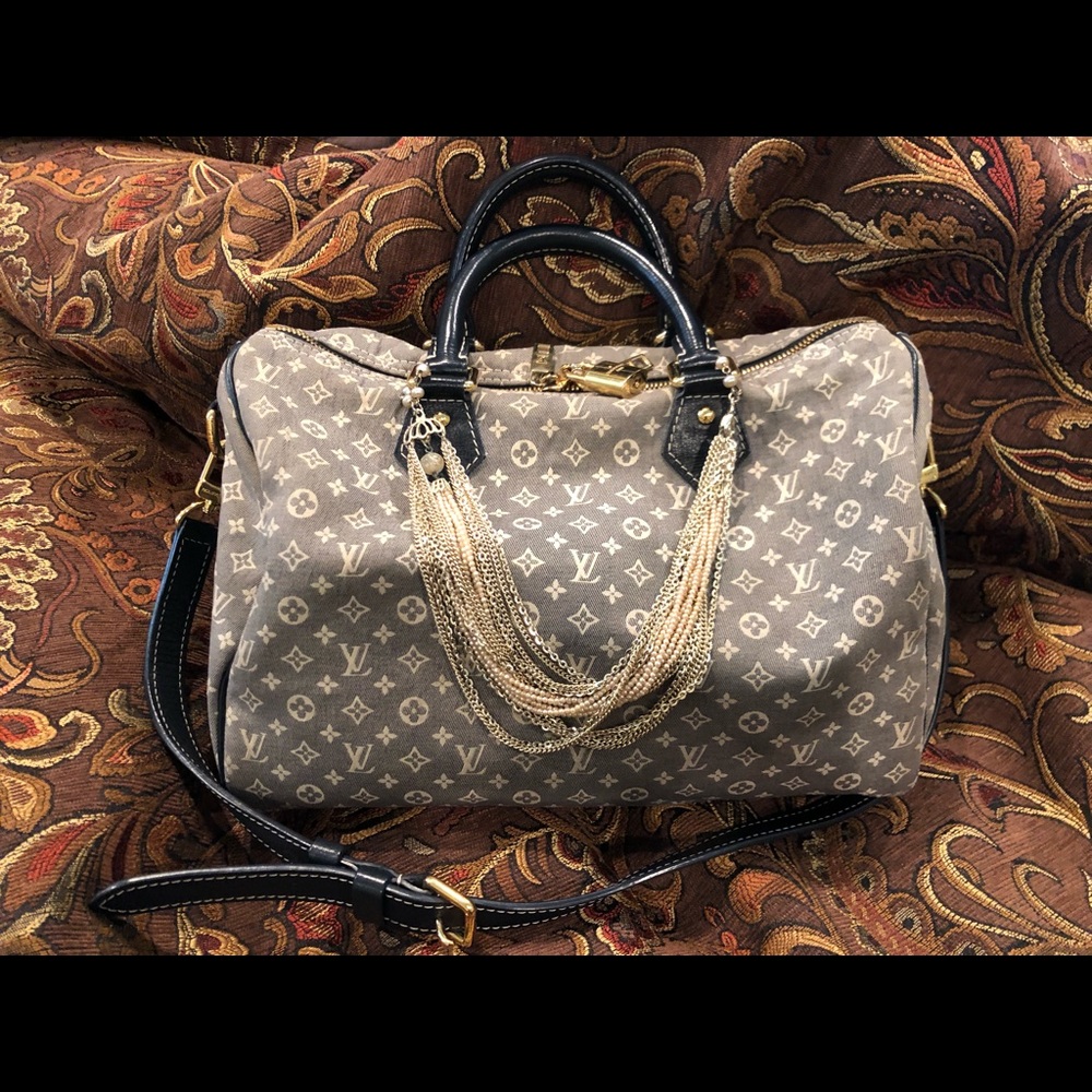 Louis Vuitton Bandouliere Speedy 30 idylle encre